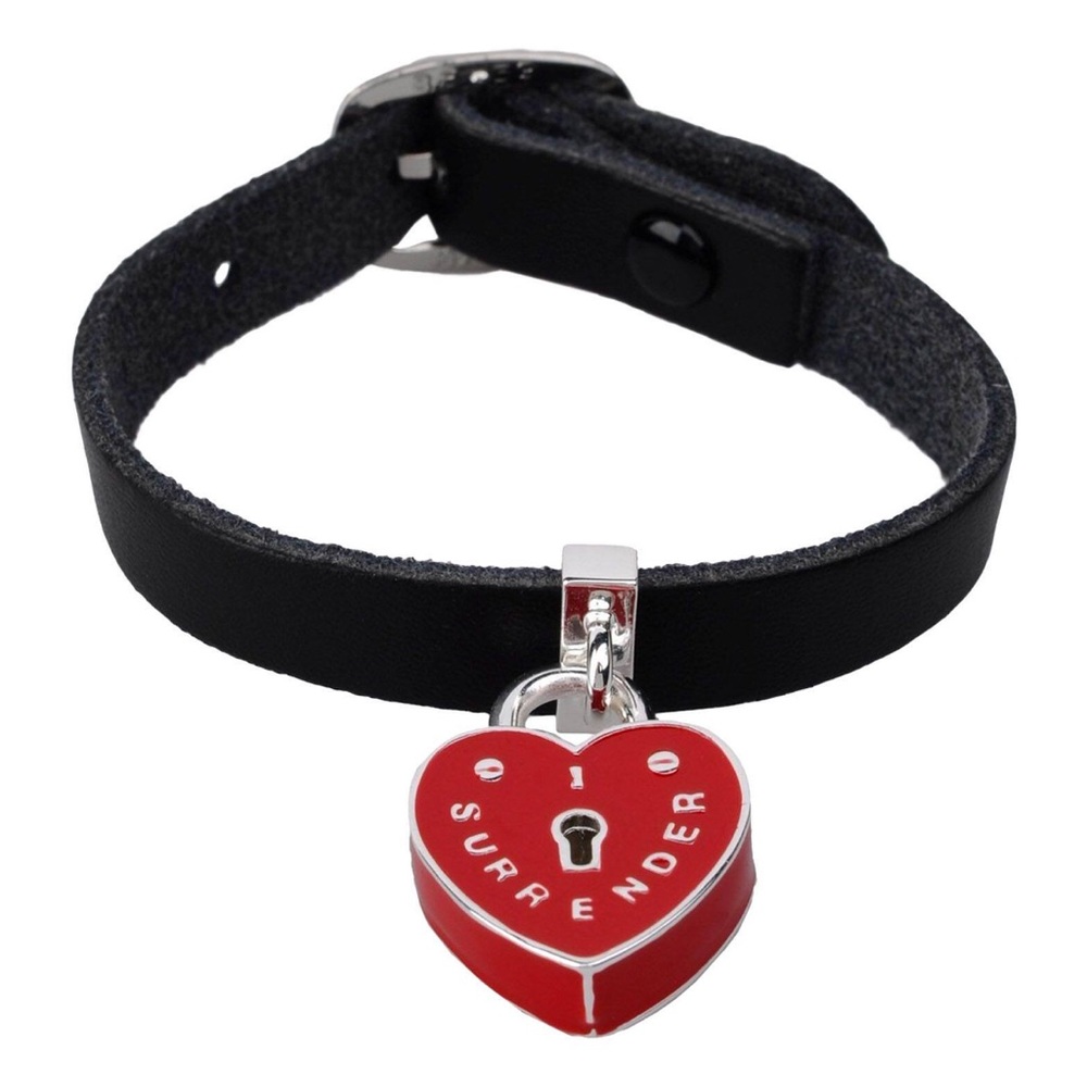 Me & Zena valentines heart lock bracelet